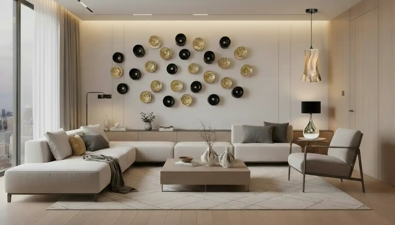 Room with products
